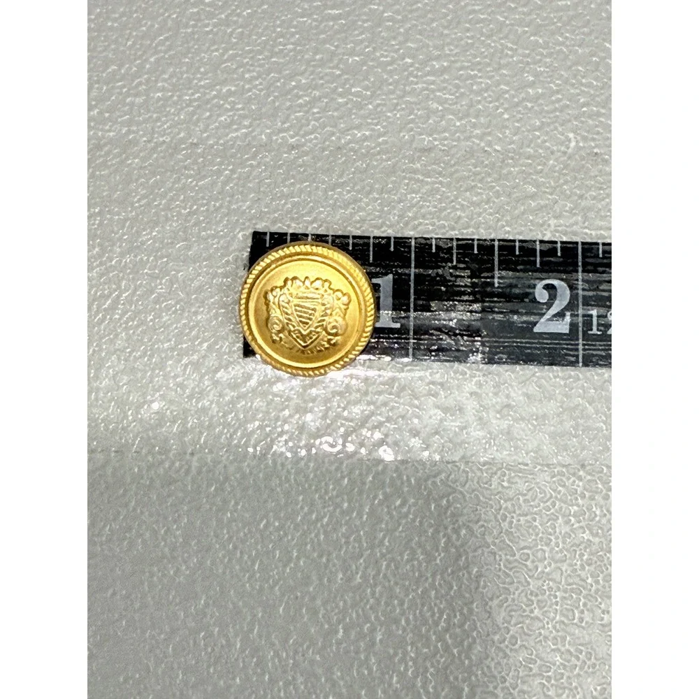 Vtg Polo University Club Ralph Lauren Blazer Buttons Gold Tone Crest 10pc preppy